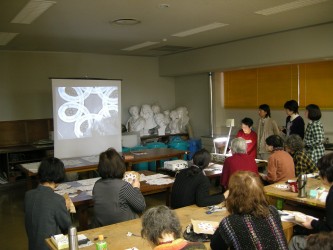 講師の熊田先生からの解説の様子。