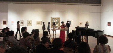 加藤礼子さん（ヴァイオリン）中村哲子さん（ピアノ）